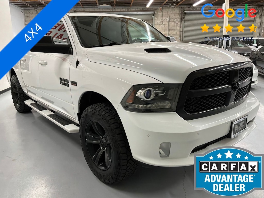 Used 2017 Ram 1500 Night Edition 4x4 Truck Crew Cab