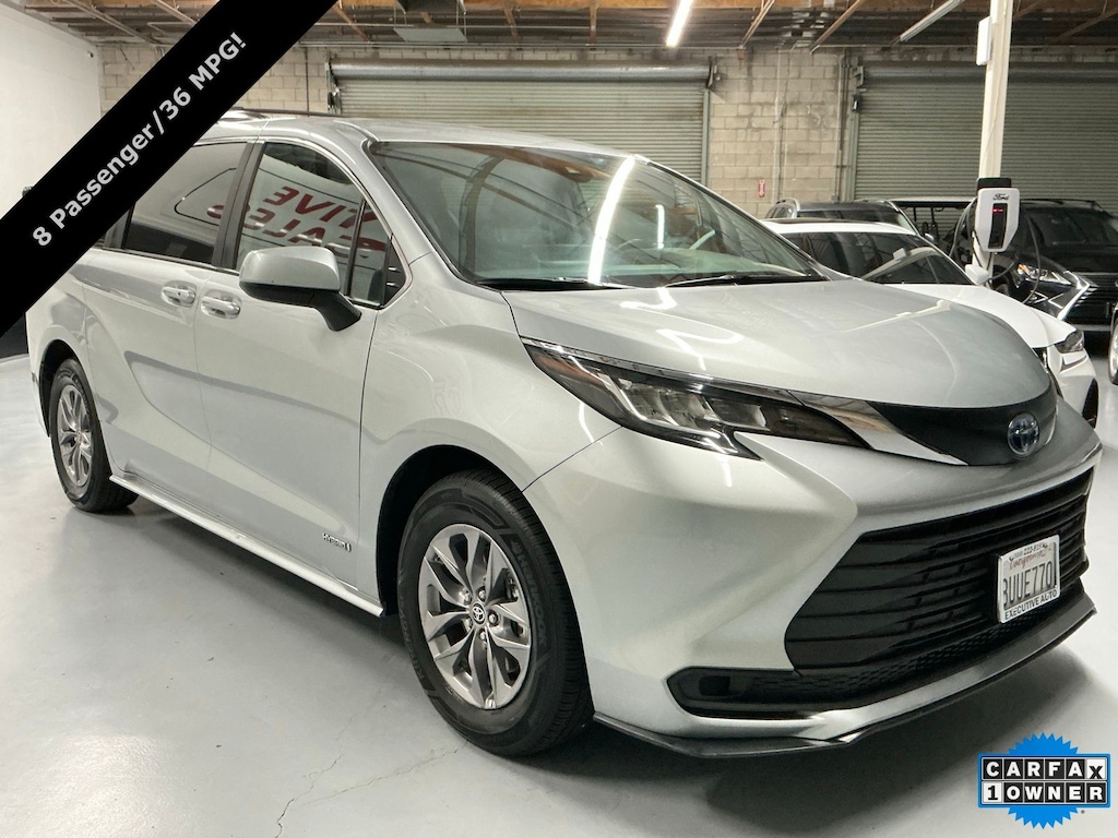 Used 2021 Toyota Sienna LE 8 Passenger Van