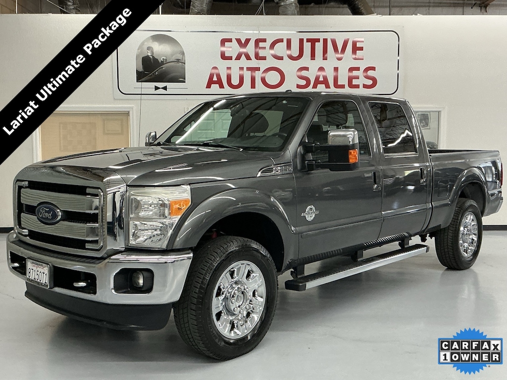 Used 2015 Ford F-250 Lariat Ultimate 4x4 Truck Crew Cab