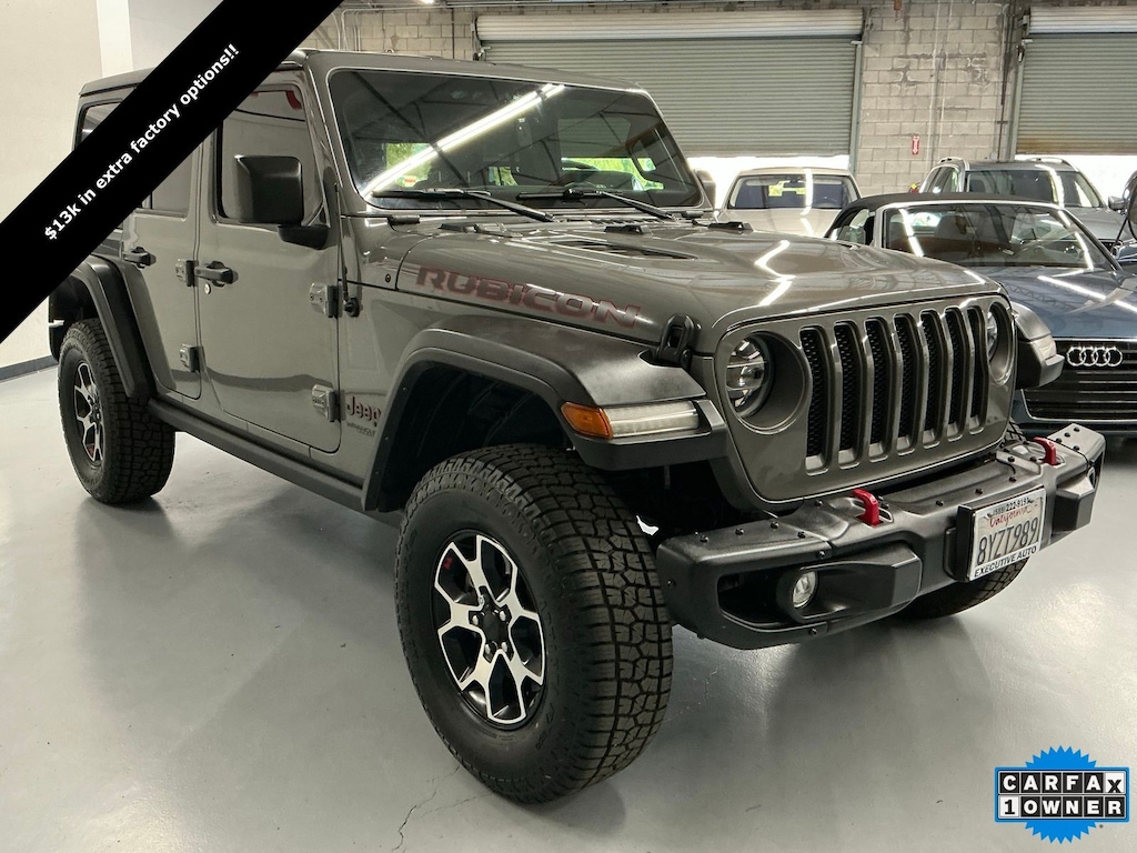 Used 2021 Jeep Wrangler Unlimited Rubicon SUV