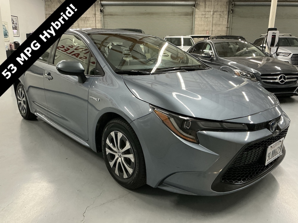 Used 2021 Toyota Corolla Hybrid LE Sedan