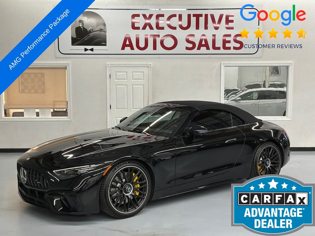 Used 2023 Mercedes-Benz AMG SL 55 4MATIC Convertible