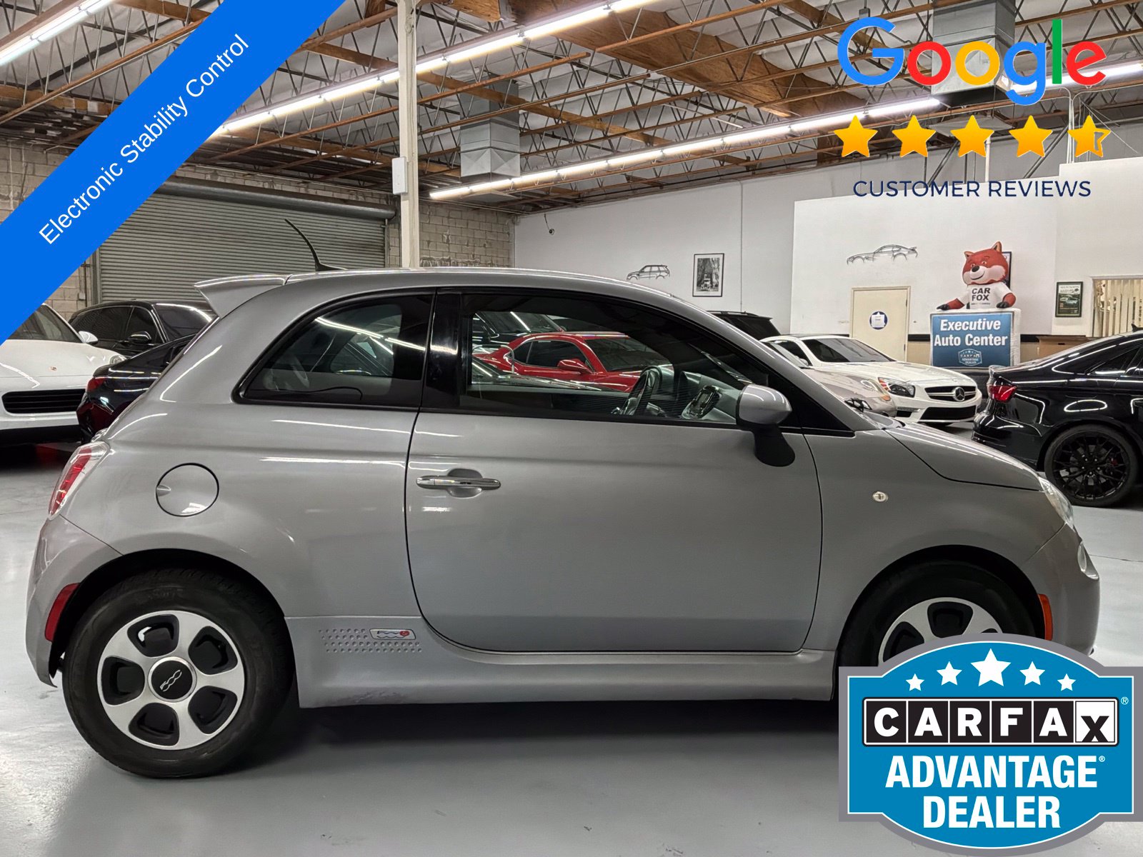 Used 2017 FIAT 500e Battery Electric Hatchback