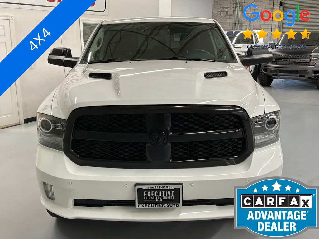 Used 2017 Ram 1500 Night Edition 4x4 Truck Crew Cab