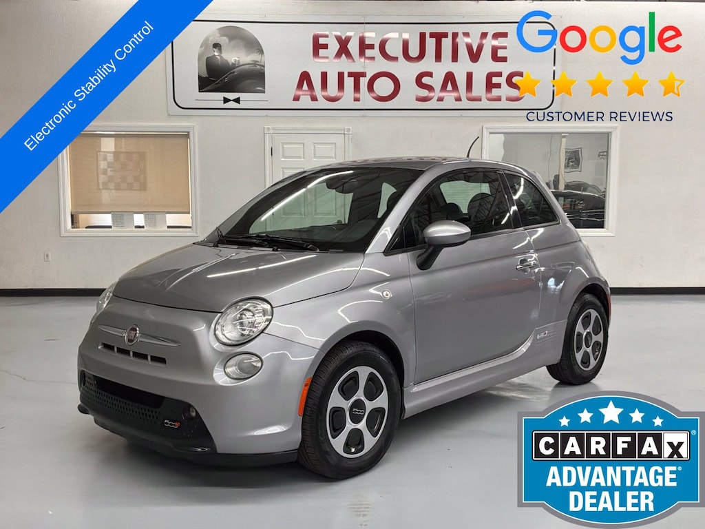 Used 2017 FIAT 500e Battery Electric Hatchback