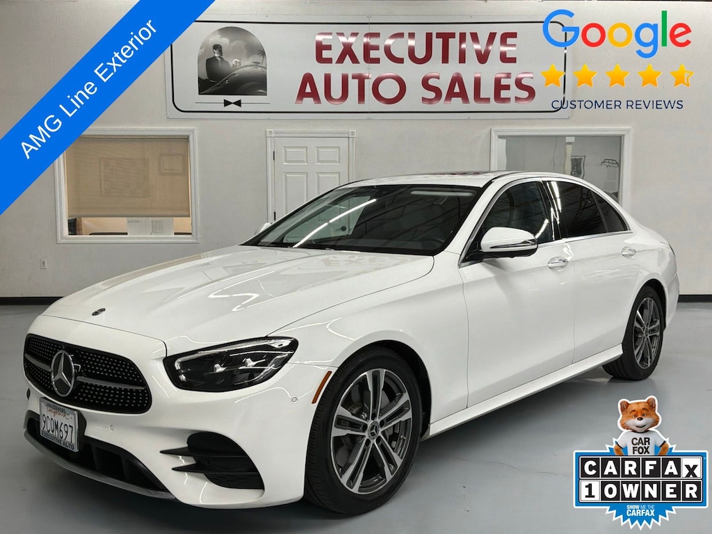 Used 2021 Mercedes-Benz E-Class E 350 AMG Line Sedan