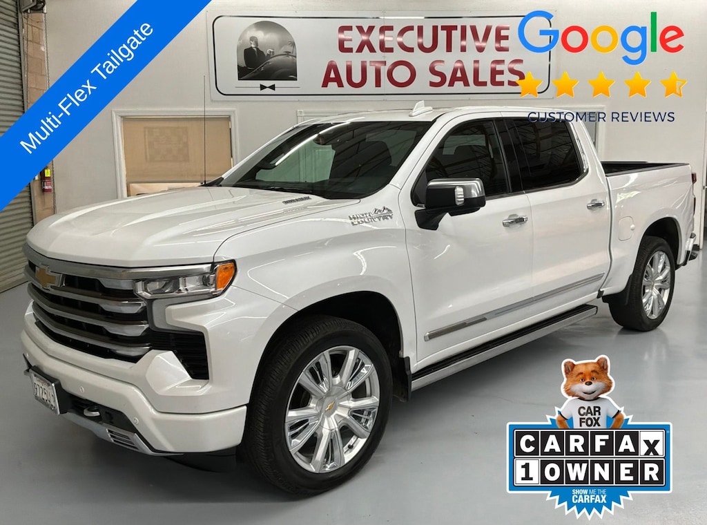 Used 2022 Chevrolet Silverado 1500 High Country Truck Crew Cab