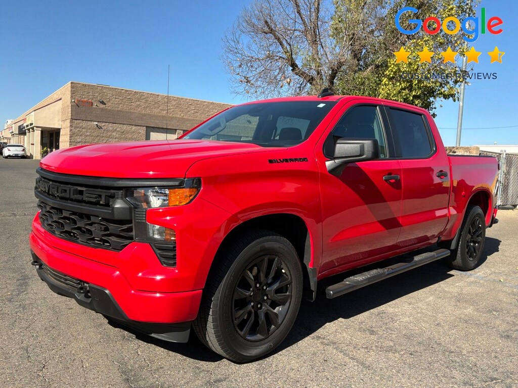 Used 2024 Chevrolet Silverado 1500 Custom Truck Crew Cab