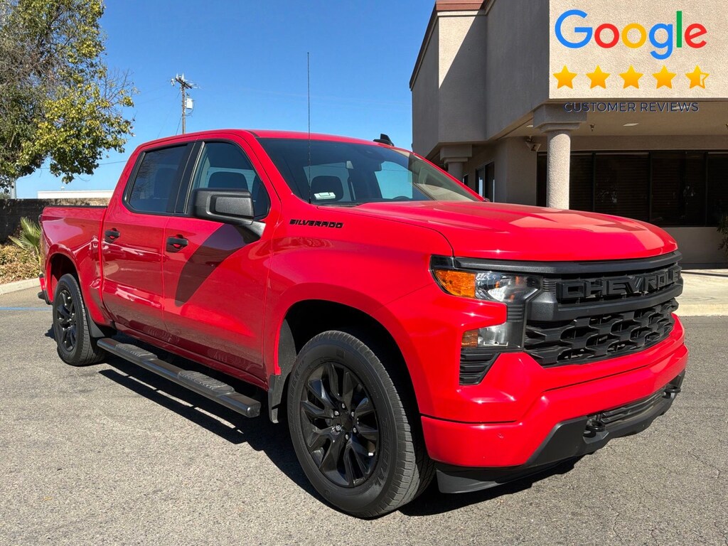 Used 2024 Chevrolet Silverado 1500 Custom Truck Crew Cab