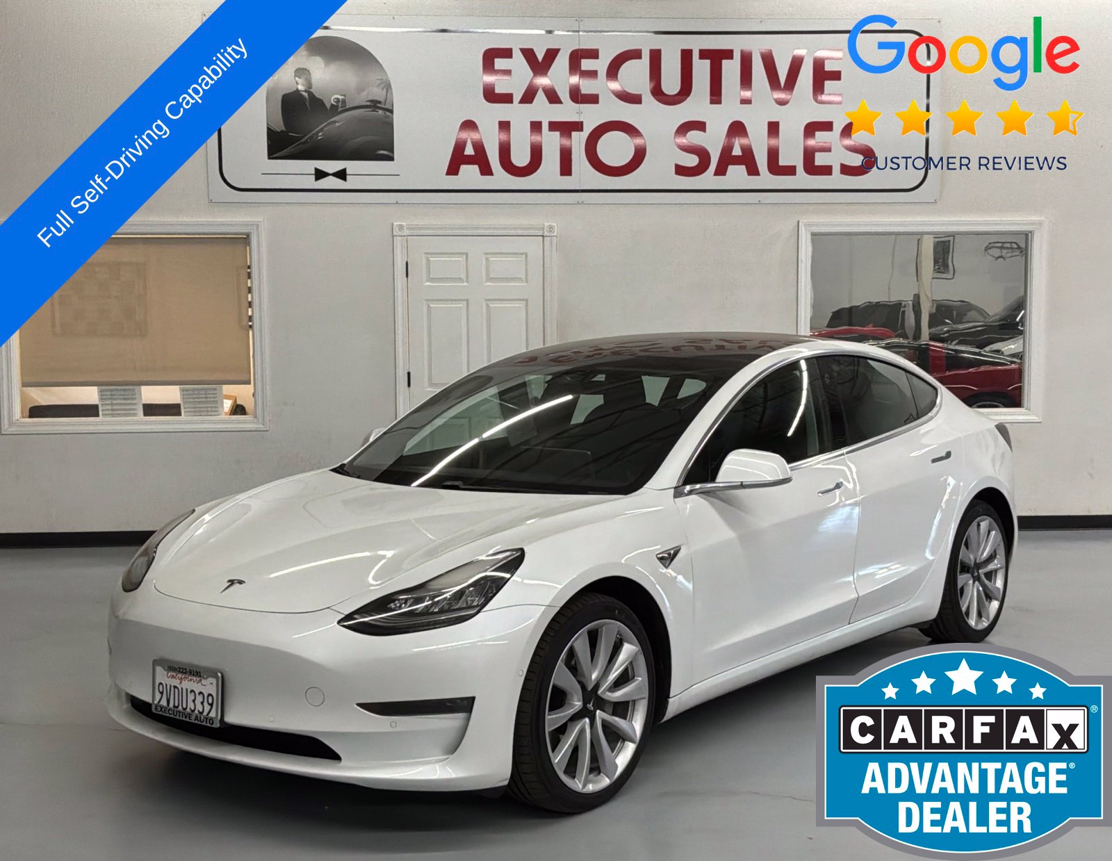 2019 Tesla Model 3 Long Range Sedan