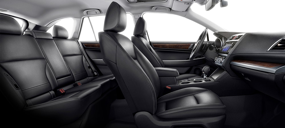 Subaru Outback Black Leather Interior
