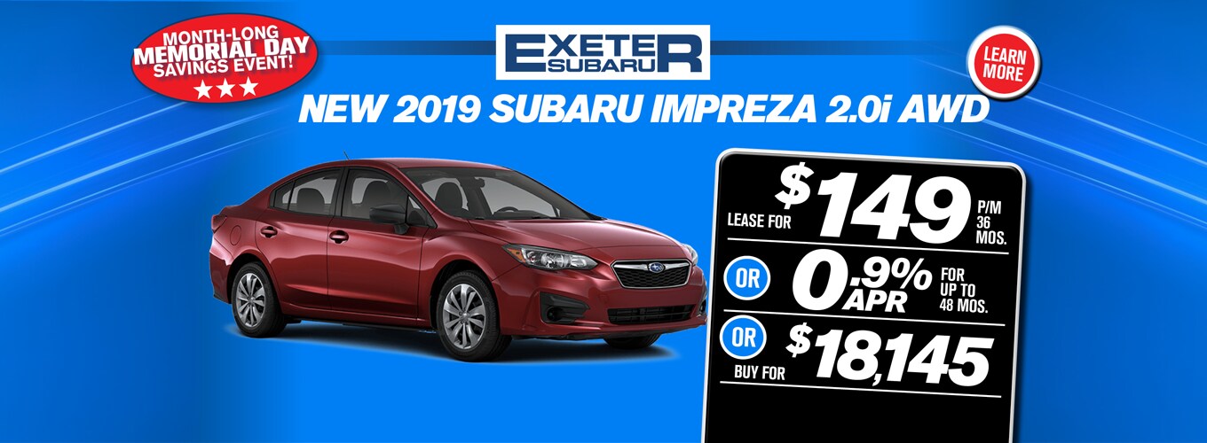 Exeter Subaru Subaru Dealership Stratham NH Near Manchester