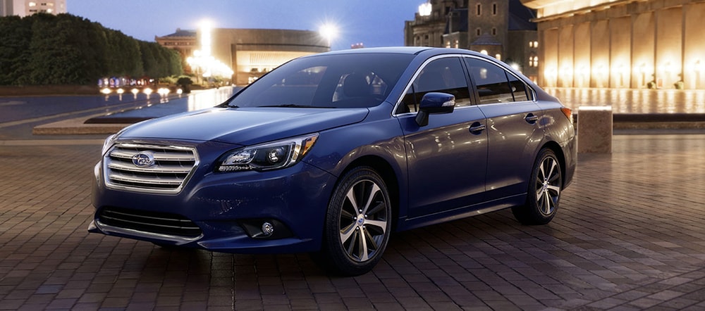 Subaru Legacy with Lapis Blue Pearl Exterior
