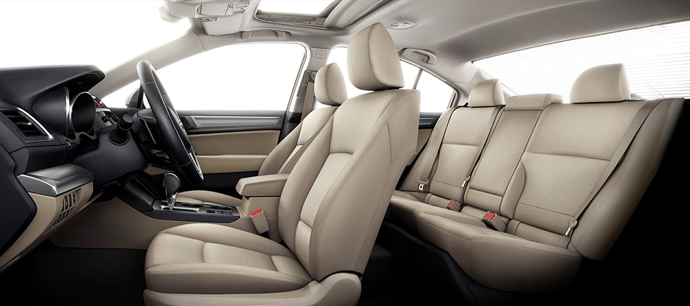 Subaru Legacy Warm Ivory Cloth Interior