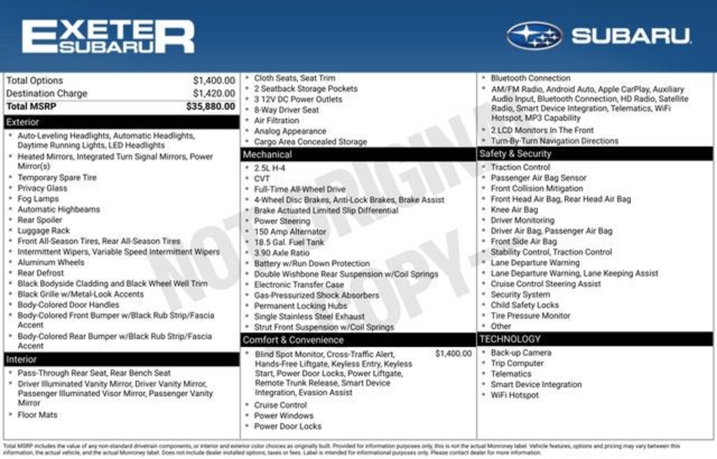 Used 2025 Subaru Outback Premium SUV