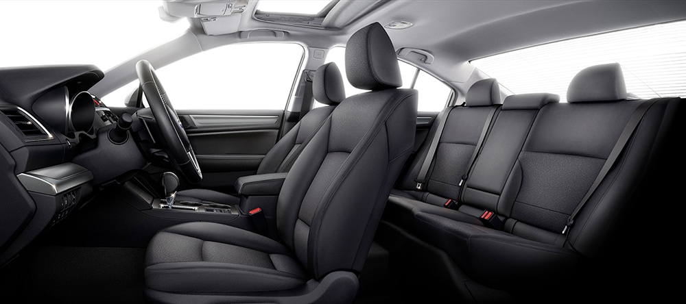 Subaru Legacy Warm Ivory Cloth Interior