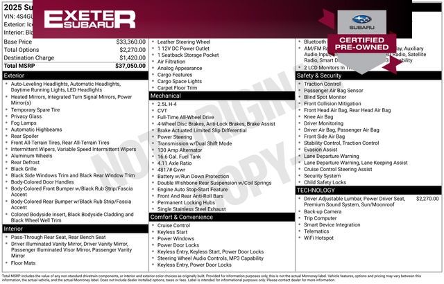 2025 Subaru Crosstrek Wilderness's photo