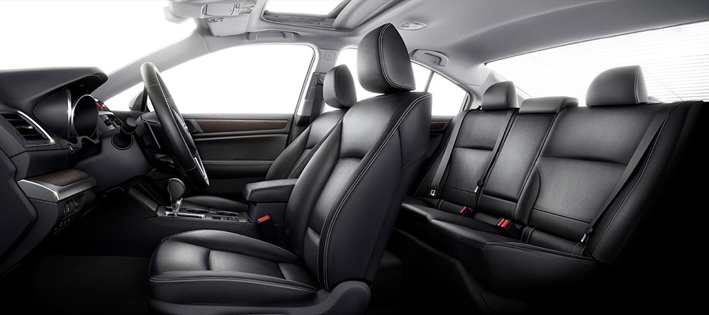 Subaru Legacy Black Leather Interior