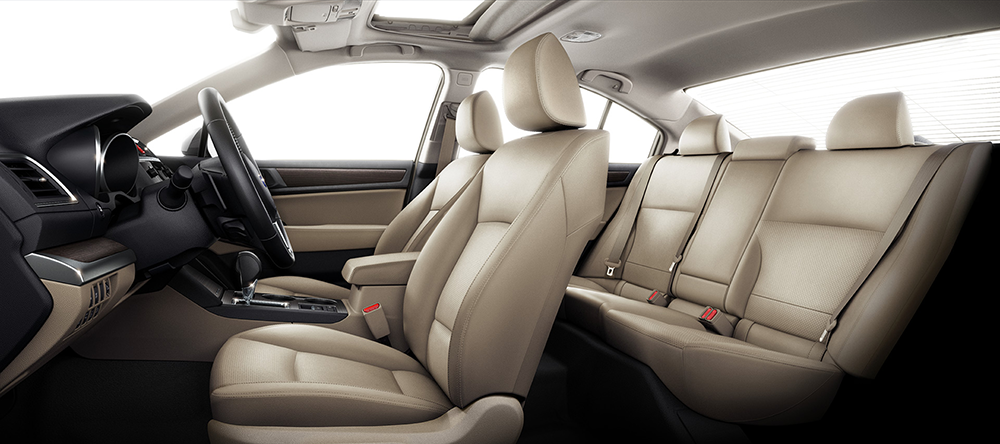 Subaru Legacy Warm Ivory Leather Interior
