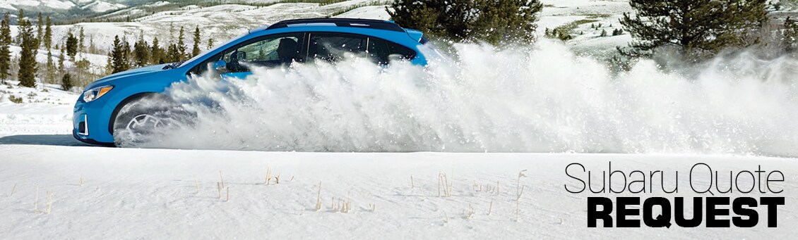 New Subaru Quote Request