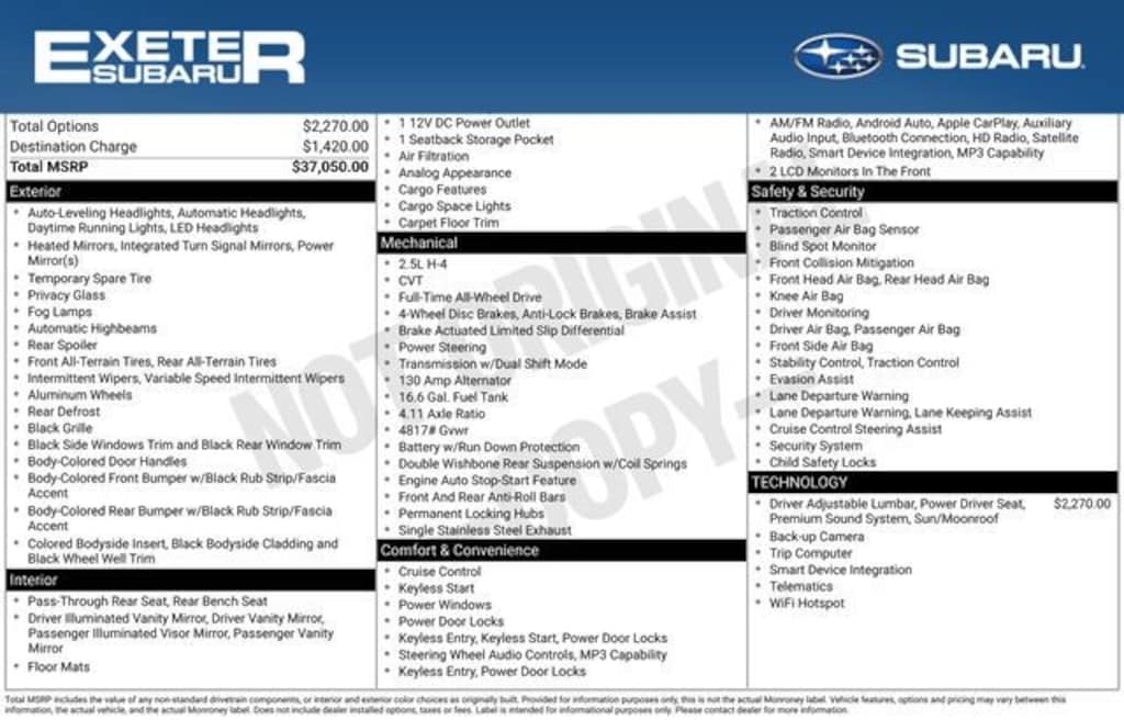 Used 2025 Subaru Crosstrek Wilderness SUV