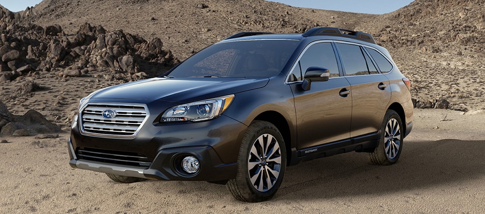 Subaru Outback with Crystal Black Silica Exterior