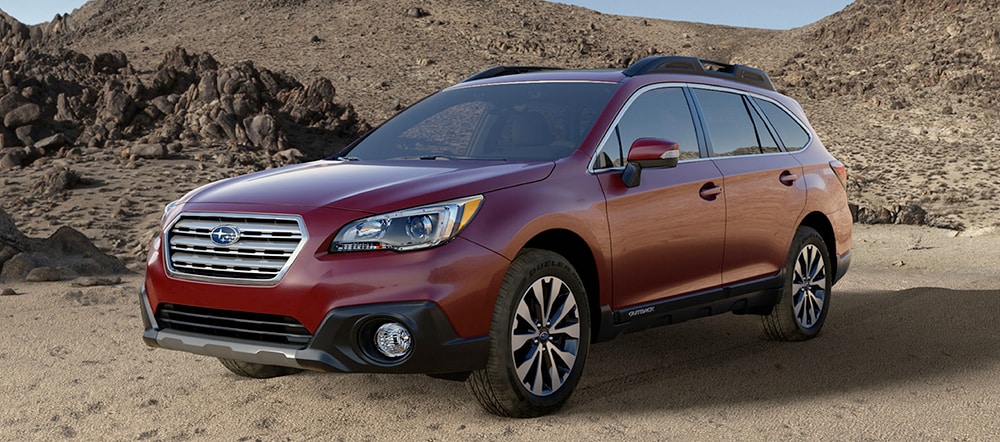 Subaru Outback with Venetian Red Pearl Exterior