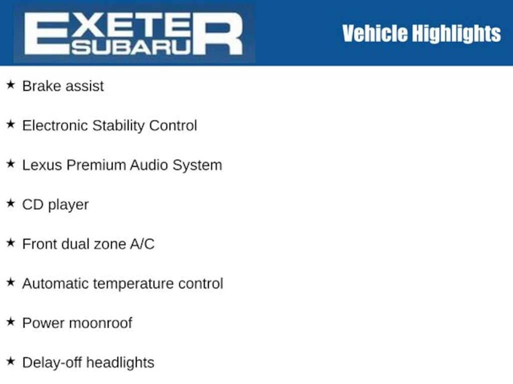 Used 2012 Lexus ES 350 Sedan