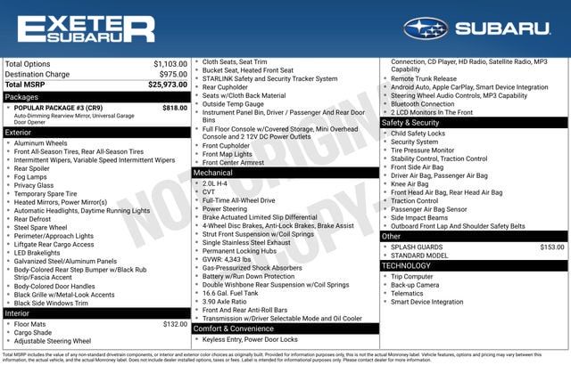 2019 Subaru Crosstrek Premium's photo