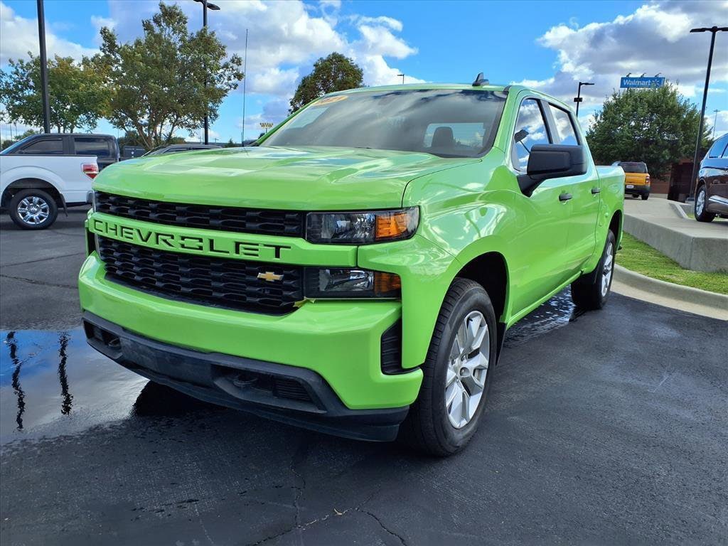 Used 2021 Chevrolet Silverado 1500 Custom Truck Crew Cab
