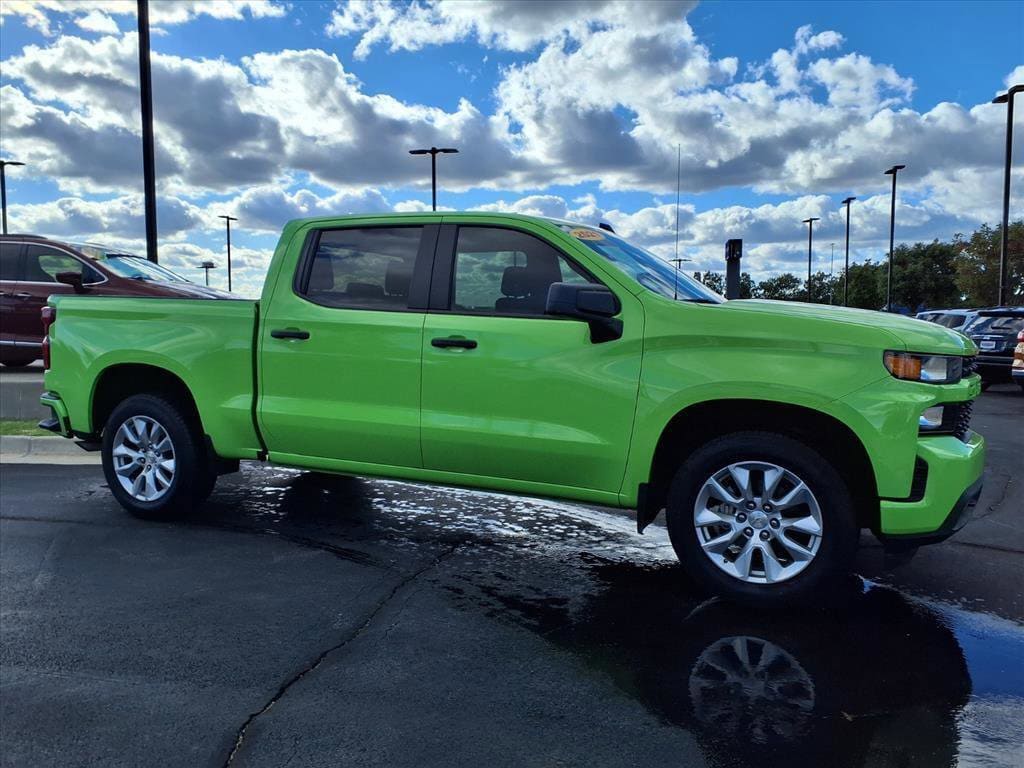 Used 2021 Chevrolet Silverado 1500 Custom Truck Crew Cab