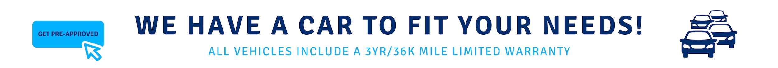 Blue icons and texts on white background banner
