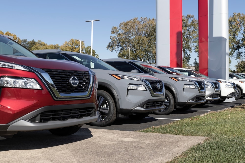 Circa Octubre 2022: Nissan Rogue
