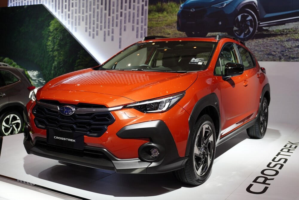 Subaru Crosstrek on display