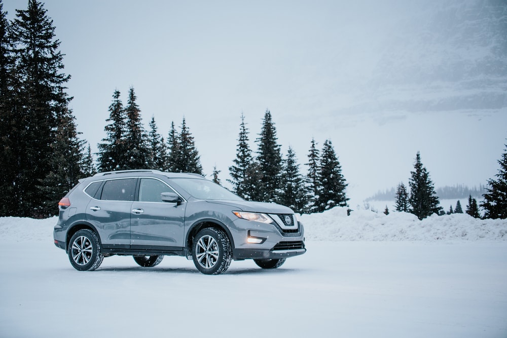 Nissan Rogue in the Snow