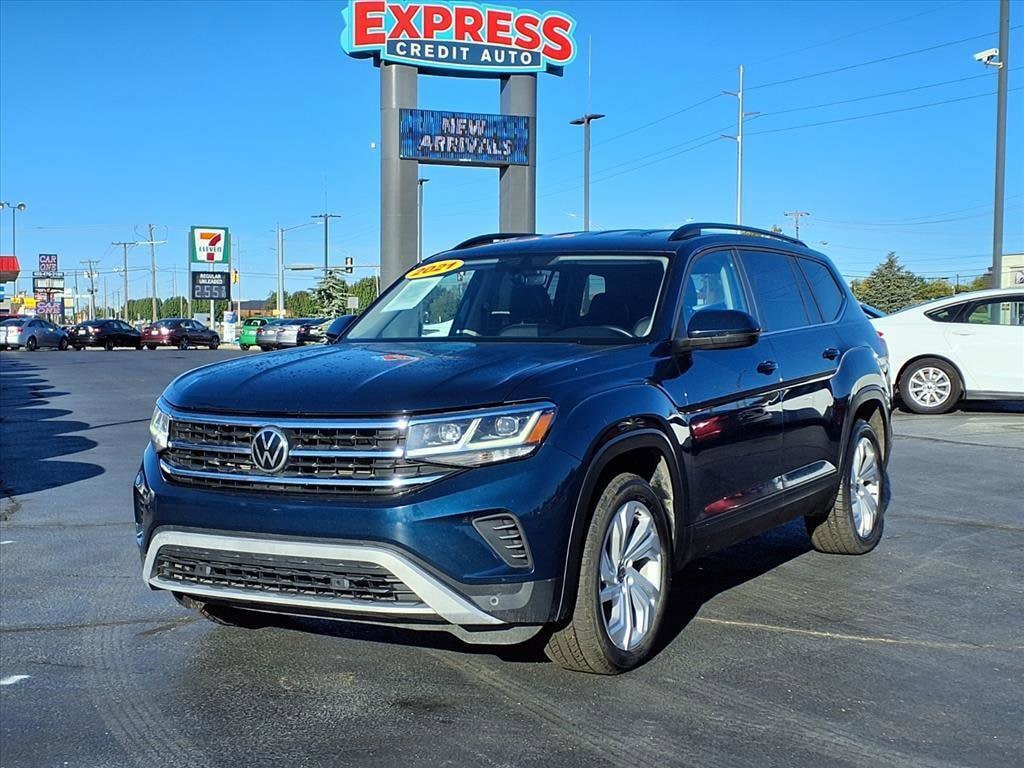 Used 2021 Volkswagen Atlas 3.6L V6 SE w/Technology SUV