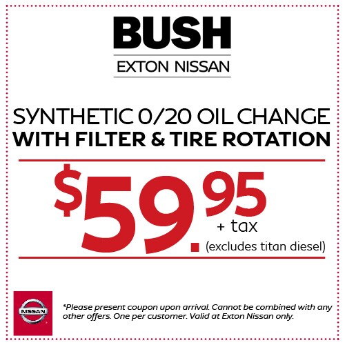 service coupons and specials at exton nissan service center near free oil change coupon template