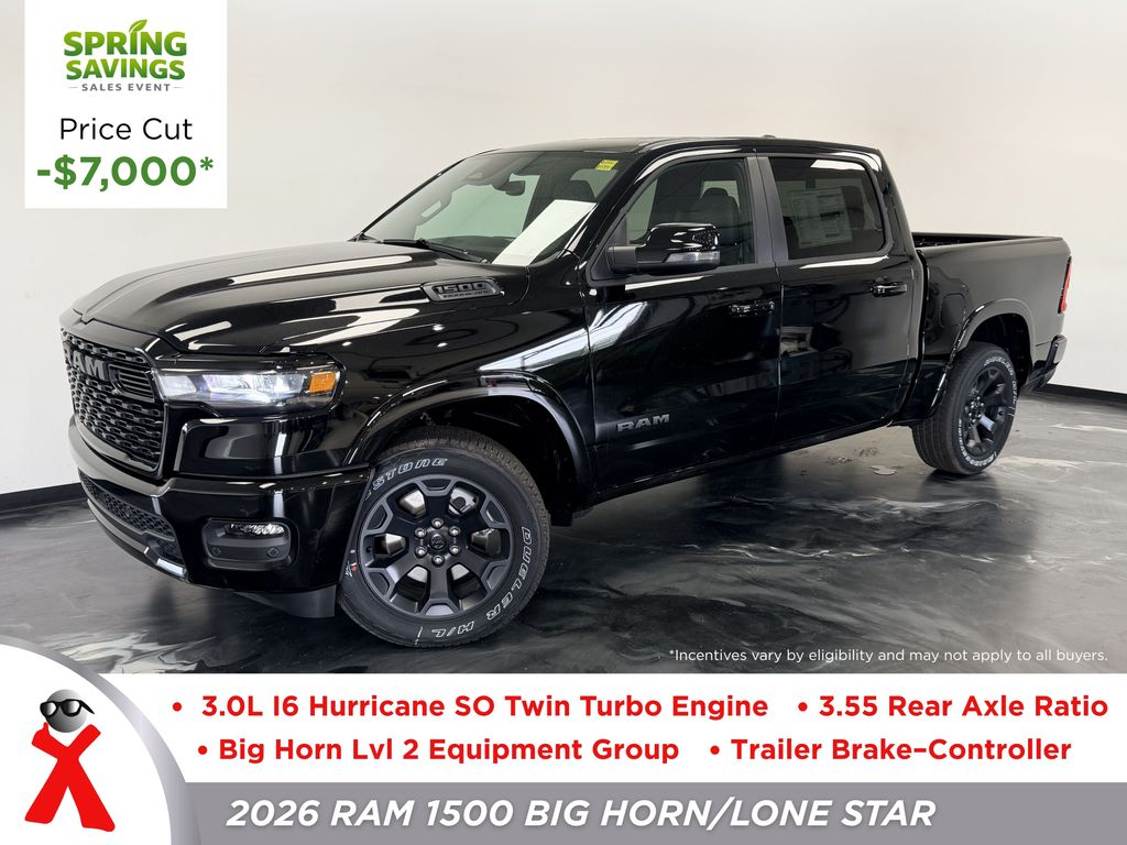 2026 RAM 1500 Big Horn/Lone Star 4x4 Crew Cab 5'7's photo