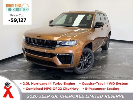 2026 Jeep Grand Cherokee LIMITED RESERVE 4X4 Sport Utility