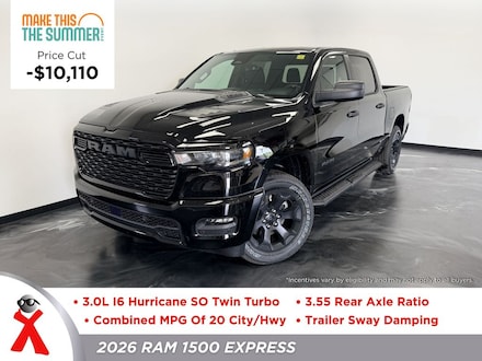 2026 Ram 1500 EXPRESS CREW CAB 4X4 5'7 BOX Pickup