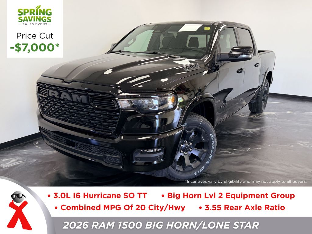 2026 RAM 1500 Big Horn/Lone Star 4x4 Crew Cab 5'7's photo