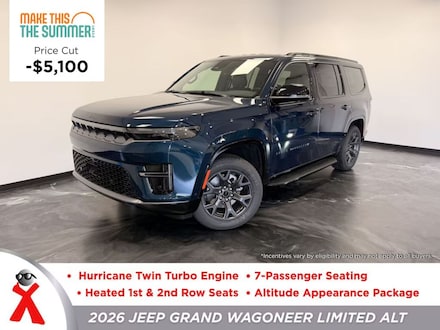 2026 Jeep Grand Wagoneer LIMITED ALTITUDE 4X4 Sport Utility