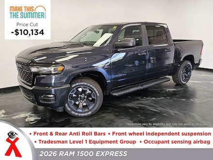 2026 Ram 1500 EXPRESS CREW CAB 4X4 5'7 BOX Pickup