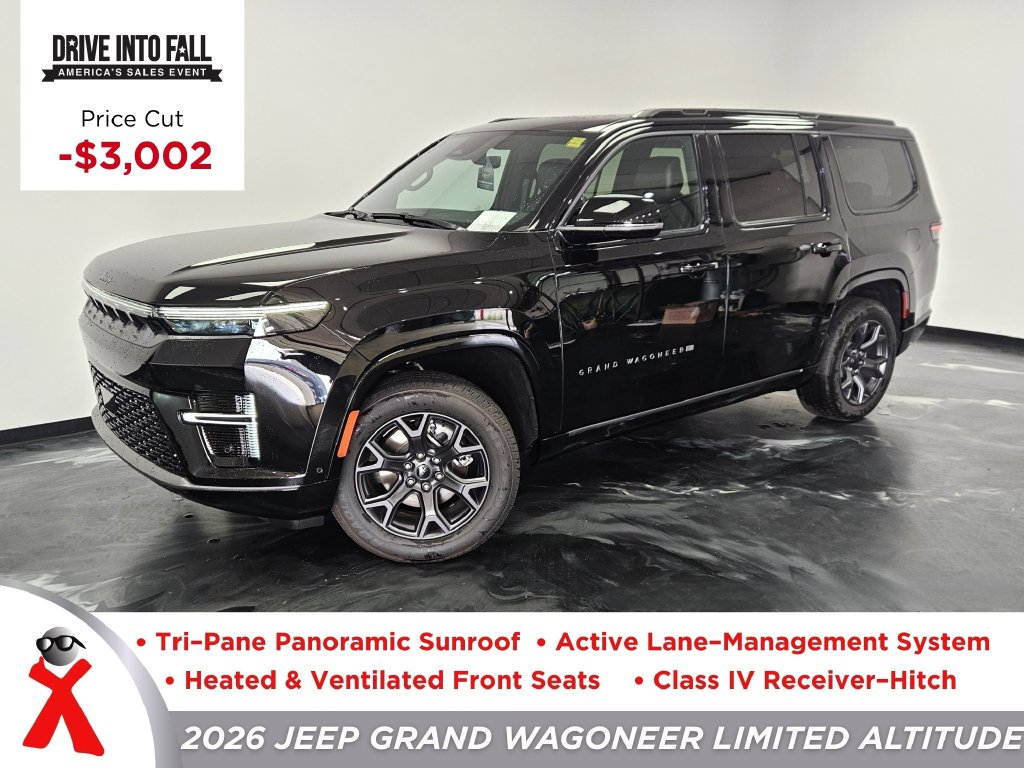 2026 Jeep Grand Wagoneer LIMITED ALTITUDE 4X4 Sport Utility