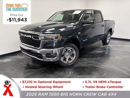 2026 Ram 1500 BIG HORN CREW CAB 4X4 5'7 BOX Pickup