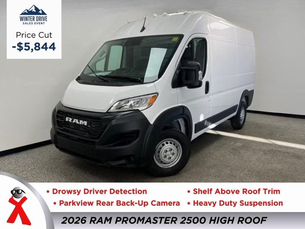 2026 RAM ProMaster 2500 Tradesman 136 High Roof Cargo Van FWD