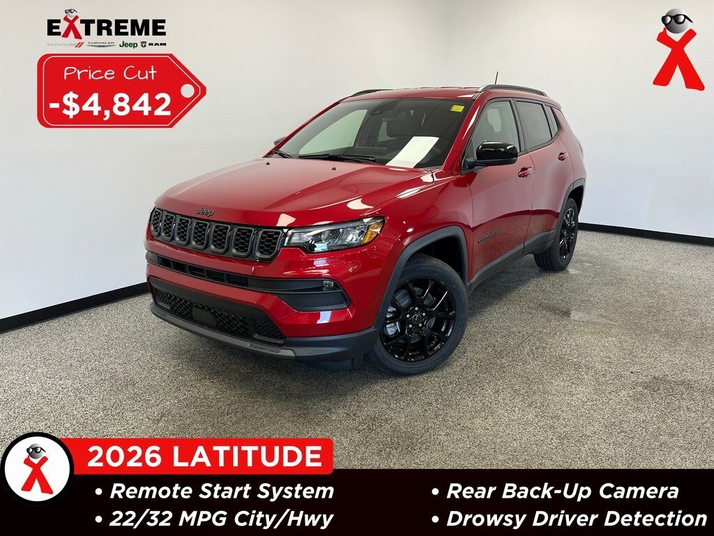 New 2026 Jeep Compass LATITUDE ALTITUDE 4X4 Sport Utility
