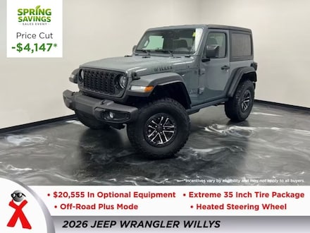2026 Jeep Wrangler 2-DOOR WILLYS Sport Utility