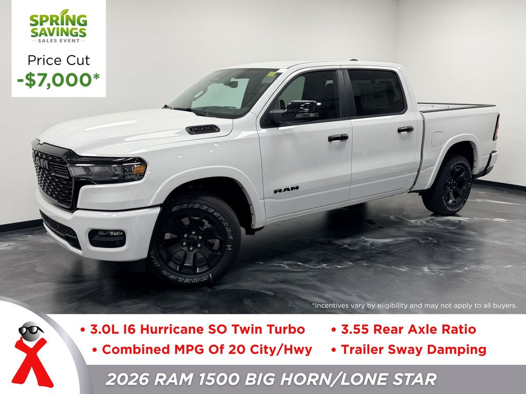 2026 RAM 1500 Big Horn/Lone Star 4x4 Crew Cab 5'7's photo