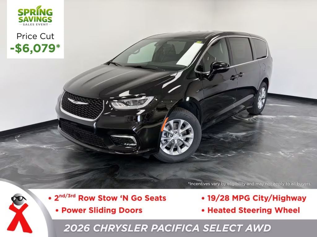 2026 Chrysler Pacifica Select AWD's photo